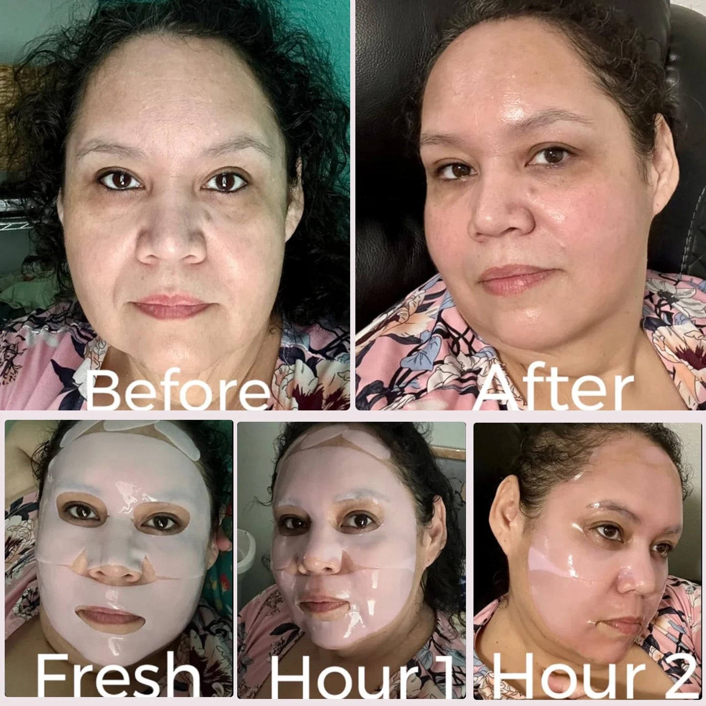 Overnight Collagen Mask Salmon DNA PDRN Face Mask For Glass Glow Skin Elasticity Hydrating Firming Smooth korean Skincare