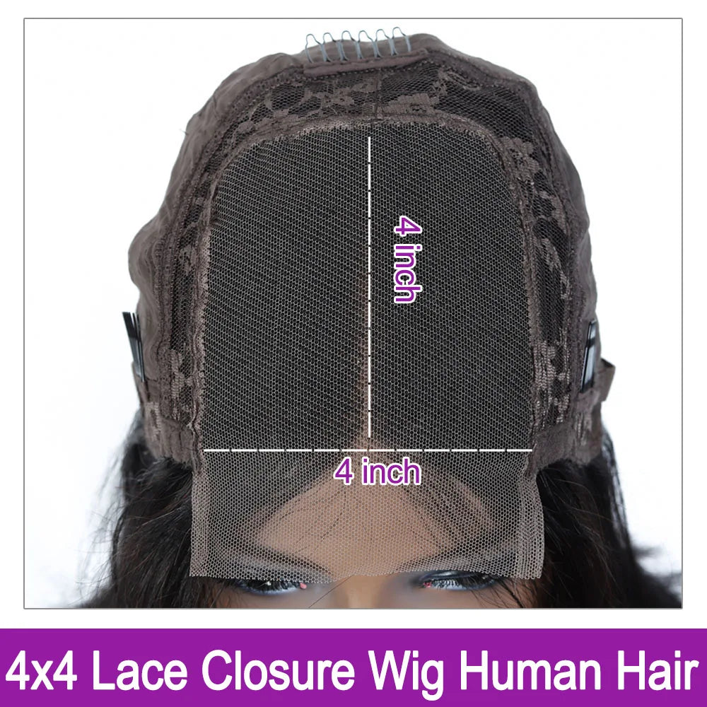 Kinky Straight Short Bob Human Hair Wigs for Women 13x4 Transparent Lace Frontal Peruvain Remy Hair Soft Yaki Straight Bob Wig