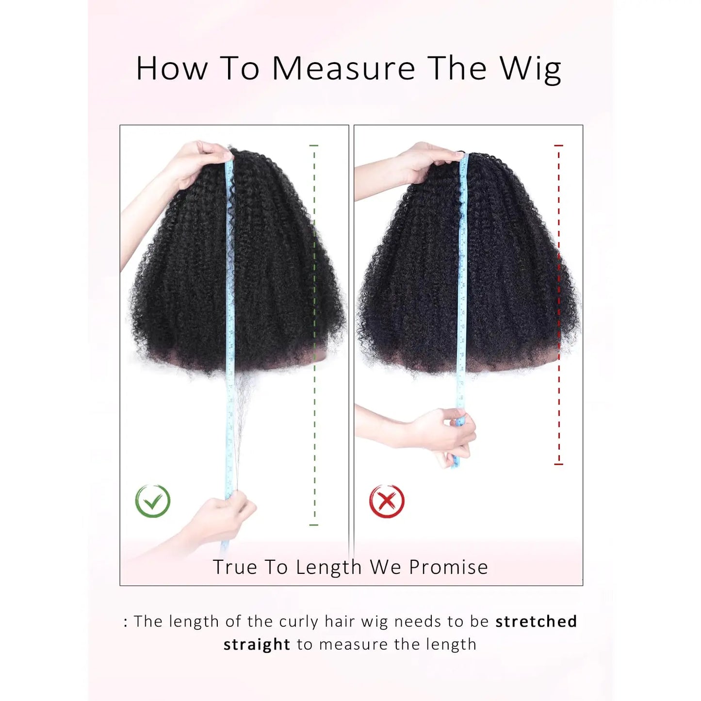 Kinky Curly Headband Wig Human Hair Wigs for Black Women 180% Density Wear and Go Human hair Wig Machine Made Wigs Natural Black