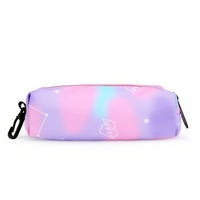 Kawaii Backpack, Tie Dye Cartoon Pattern School Bag with & Pencil Case for School Use