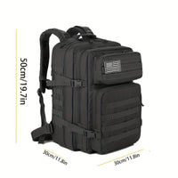 Outdoor Backpack Large 3 Day Pack Molle Bag Backpack Bug Out Bag Hiking Treeking Rucksack