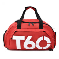 Ultralight Gym Bag for Men and Women - Portable Sports Backpack for Yoga, Fitness & Outdoor Activities, Nylon, Available in Red, Blue, Black, Gym Bags, Sport