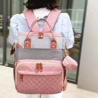 Lamroro Diaper Bag Backpack, Bags for Boys Girls, Diaper Backpack Bag with a changing station, Multifunction Large Travel Back Pack, Registry Search, Essential Gifts