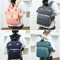 Lamroro Diaper Bag Backpack, Multifunction Travel Back Pack Maternity Changing Bags, Large Capacity, Stylish, Bag for Boys& Girls, Registry Search, Essentials Gifts, with USB Charging Port for Moms Dads