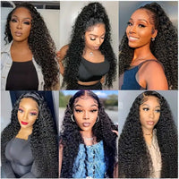 Water  Wave Human Hair Bundles Curly Hair Brazilian Weaving 28 30 32 Inch Natural Human Hair Remy Loose Deep Wave Hair Bundles