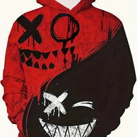 New Arrival Personality Hoodies Joker Printed Pullover Men Women Casual Oversized Hooded Sweatshirts Cool Hoodie