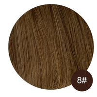 Straight Nail U Tip Fusion Human Hair Extension Keratin Capsule Brazilian Human Remy Hair Extensions 0.8g/1g/pc 50g Natural Hair