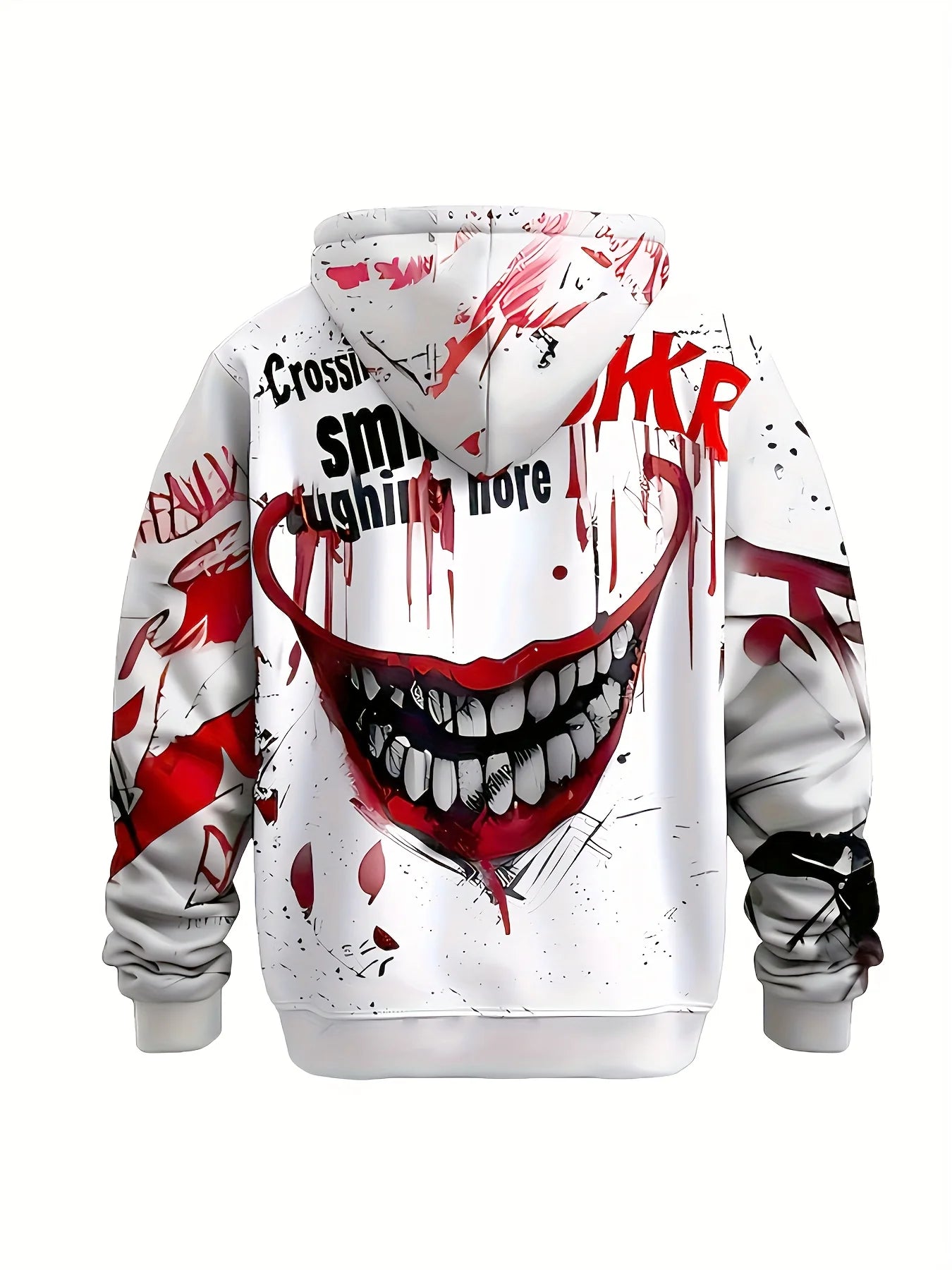 New Arrival Personality Hoodies Joker Printed Pullover Men Women Casual Oversized Hooded Sweatshirts Cool Hoodie