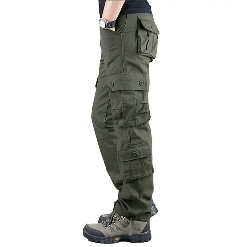 Camouflage Pants Men Hiking Pants Cargo Work Camo Outdoor Sports Trousers Hip Hop Streetwear Tactical Pants