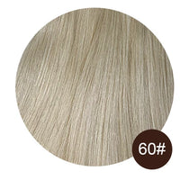 Straight Nail U Tip Fusion Human Hair Extension Keratin Capsule Brazilian Human Remy Hair Extensions 0.8g/1g/pc 50g Natural Hair