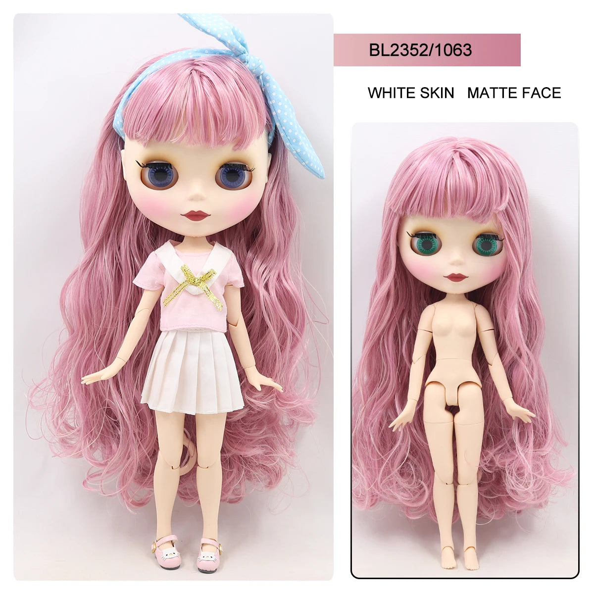 ICY DBS blyth doll 1/6 BJD toy custom doll joint body special offer on sale random eyes color nude doll 30cm anime girls gift
