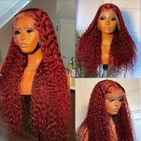 European and American Fashion Lace Lace Small Roll Wig African Afro Long Roll Synthetic High Temperature Silk Wig