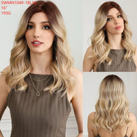 New Arrival High Quality Transparent Lace Synthetic Fiber Monofilament Mono Lace Wigs for Women Heat Resistant White Wig