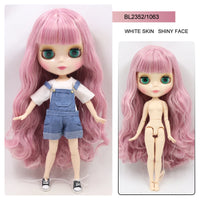 ICY DBS blyth doll 1/6 BJD toy custom doll joint body special offer on sale random eyes color nude doll 30cm anime girls gift