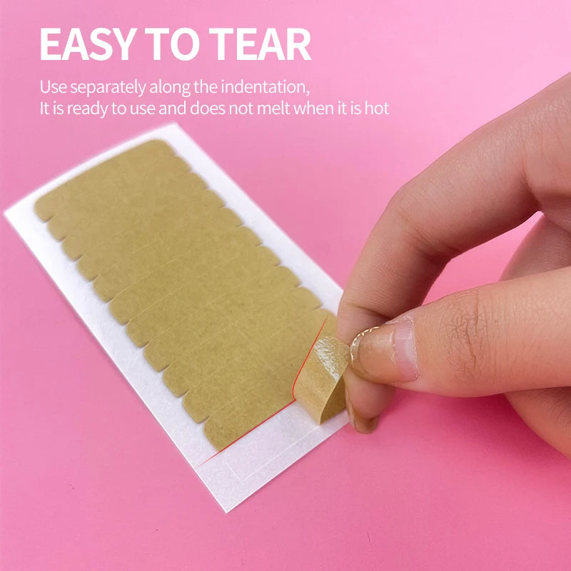 Super Adhesive Double Side Hair Extensions Tape for Lace Hair Extension Wig Tape Tabs