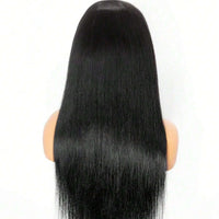 250% Density 360g 13x4 Straight Lace Front Wig with Baby Hair, Pre-Plucked HD Transparent Human Hair Wig for Women