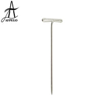 T Pins Clips for Wig Fix on Canvas Block Head Mannequin Head Toupee Modeling T Shape Weaving Needles