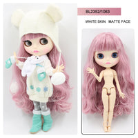 ICY DBS blyth doll 1/6 BJD toy custom doll joint body special offer on sale random eyes color nude doll 30cm anime girls gift