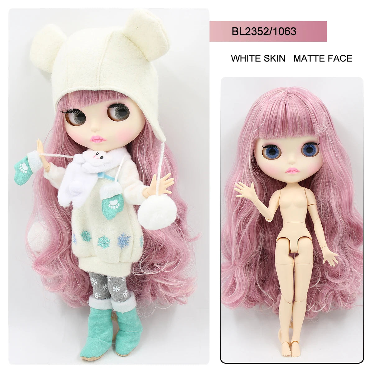 ICY DBS blyth doll 1/6 BJD toy custom doll joint body special offer on sale random eyes color nude doll 30cm anime girls gift