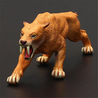 Saber-toothed Tiger Simulation Animal Model Children's Toy Gift Workmanship Than Real Home Decorations Interesting Toys
