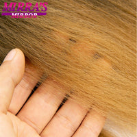 Easy Jumbo Braids Hair Extensions Pre Stretched Braiding Hair Afro Synthetic Hair Strand Braid Hot Water Set 12/16/26/30/36 Inch