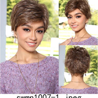 New Arrival High Quality Transparent Lace Synthetic Fiber Monofilament Mono Lace Wigs for Women Heat Resistant White Wig