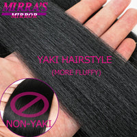 Easy Jumbo Braids Hair Extensions Pre Stretched Braiding Hair Afro Synthetic Hair Strand Braid Hot Water Set 12/16/26/30/36 Inch