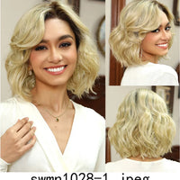 New Arrival High Quality Transparent Lace Synthetic Fiber Monofilament Mono Lace Wigs for Women Heat Resistant White Wig