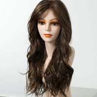 New Arrival High Quality Transparent Lace Synthetic Fiber Monofilament Mono Lace Wigs for Women Heat Resistant White Wig