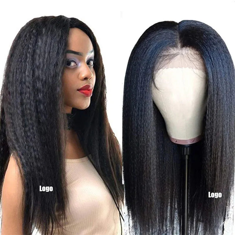Wholesale 2025 Women's Straight Hair Wigs, Soft and Natural, Hot-selling Stock in Africa, Europe and America
