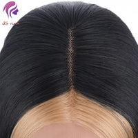 Wholesale Prices Custom logo Heat Resistant Synthetic Hair Frontal Short Wigs Silky Straight Wave bob Wigs for Black Women bob