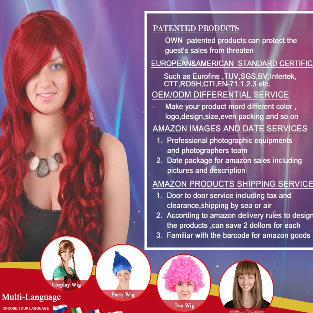 High Temperature Fiber Latisha Synthetic Wig Heat Resistant Natural Look Pre-Plucked Hairline Glueless Lace Front Wig for Women