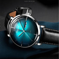 Carnival Brand 3D Curved Dial Luxury Sapphire Automatic Watch for Man Leather MIYIOTA Mechanical Watch Sports Wristwatch Male