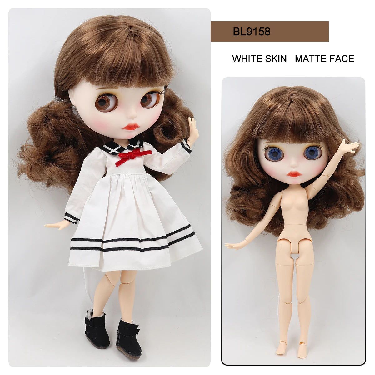ICY DBS blyth doll 1/6 BJD toy custom doll joint body special offer on sale random eyes color nude doll 30cm anime girls gift