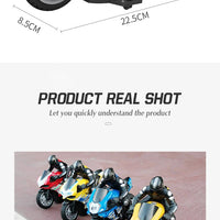 RC Motorcycles 1/6 Electric Motor RC Cars High Speed 4CH Remote Control Racing Motorcycle Drift Car Kids Xmas Festival Gift