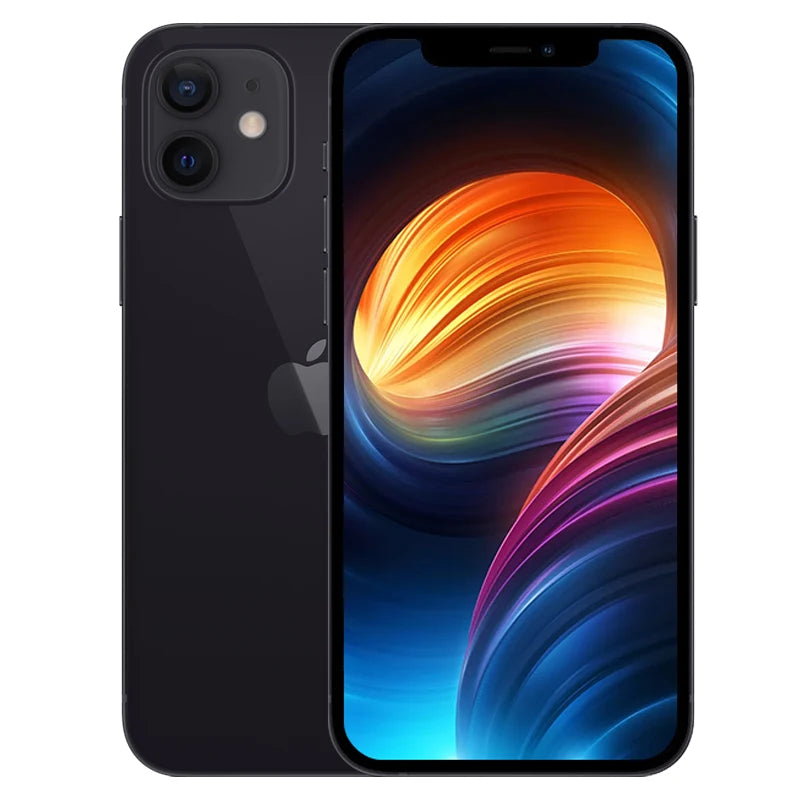 Original CN&US Version iPhone 12 5G 6.1" Super OLED RAM 4GB ROM 64/128/256GB A14 Bionic Face ID NFC Genuine iPhone12 2Sims&1sim