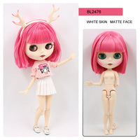 ICY DBS blyth doll 1/6 BJD toy custom doll joint body special offer on sale random eyes color nude doll 30cm anime girls gift