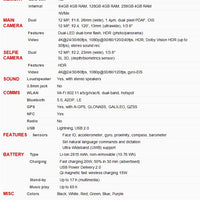 Original CN&US Version iPhone 12 5G 6.1" Super OLED RAM 4GB ROM 64/128/256GB A14 Bionic Face ID NFC Genuine iPhone12 2Sims&1sim