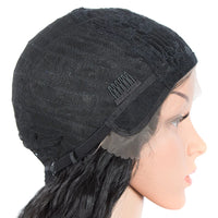 Synthetic Wigs Cosplay Loose Wave Hair Lace Front Wigs For Women Ombre Brown Water Wave 42 Inch Curly Hair Heat Resistant Wig