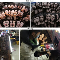 Wholesale Prices Custom logo Heat Resistant Synthetic Hair Frontal Short Wigs Silky Straight Wave bob Wigs for Black Women bob