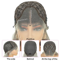 Wholesale High Temperature Fiber 30 Inches Long Straight Lace Wigs for Women Chocolate Brown Synthetic Lace Front Wigs