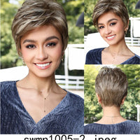 New Arrival High Quality Transparent Lace Synthetic Fiber Monofilament Mono Lace Wigs for Women Heat Resistant White Wig