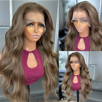 Hot Selling Pre Plucked Hairline 613# Kinky Straight Heat Resistant Glueless Synthetic Lacefront Wig for Black Womens Daily Use