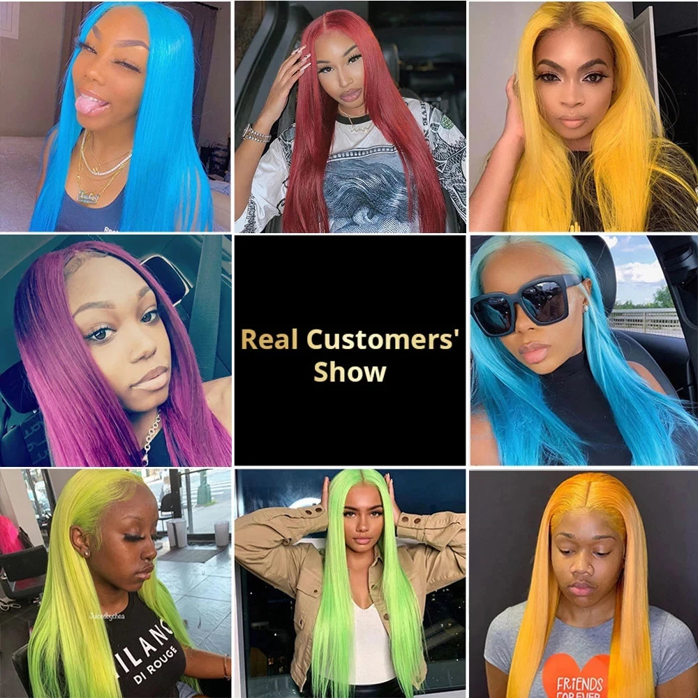 Blonde 613 13x6 HD Lace Frontal Wig 13x4 Lace Front Human Hair Wigs Pre plucked Straight Human Hair Wigs For Women