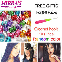 Easy Jumbo Braids Hair Extensions Pre Stretched Braiding Hair Afro Synthetic Hair Strand Braid Hot Water Set 12/16/26/30/36 Inch