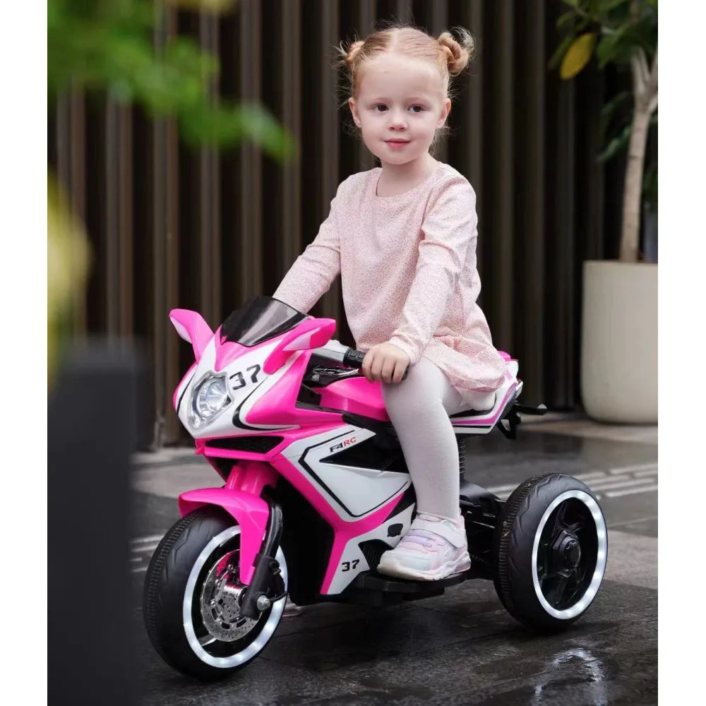 Plastic Red 6V Kids Electric Scooter/ Kids Toys Scooter/ Kids Electric Car/ Electric Ride on Motorcycle