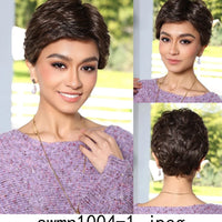 New Arrival High Quality Transparent Lace Synthetic Fiber Monofilament Mono Lace Wigs for Women Heat Resistant White Wig