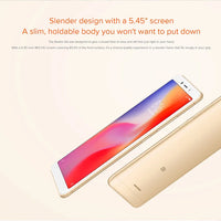 Xiaomi Redmi 6A Smartphone 5.45'' Full Screen AI Face Helio A22 Processor google play used phone
