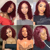 Wholesale 13x4 HD Transparent Lace Frontal Wig Deep Water Wave Synthetic Wigs for Black Women Heat Resistant Brazilian Style