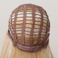 Wholesale Mix Blonde Pink Futura Synthetic Lace Front Wig 24 Inch  No Lace Heat Resistant Fiber Futura Hair Wig for Women